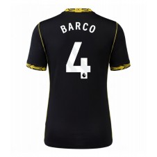 Chelsea Valentin Barco #4 Bortatröja Dam 2026-27 Korta ärmar